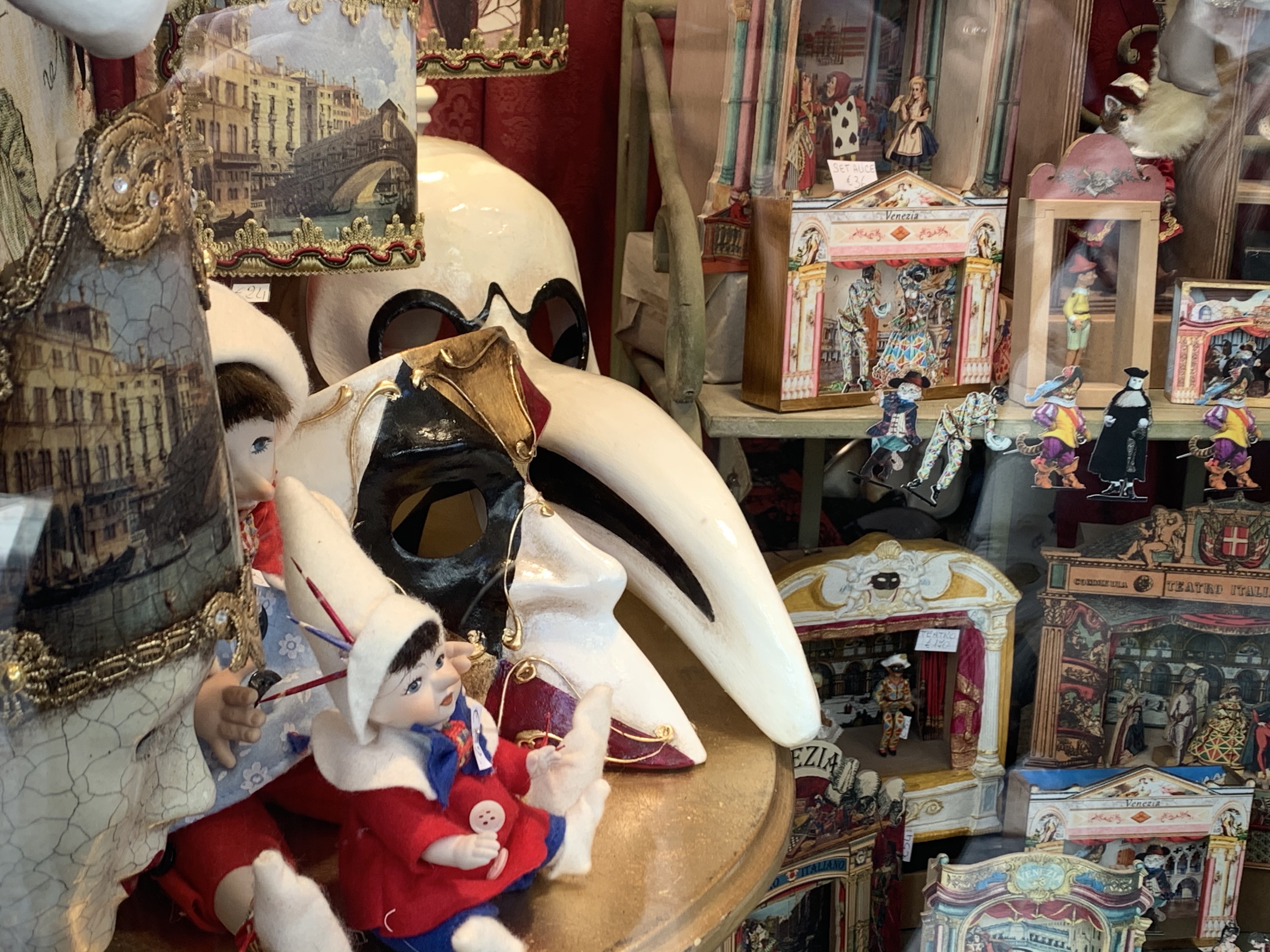 masks from Venice