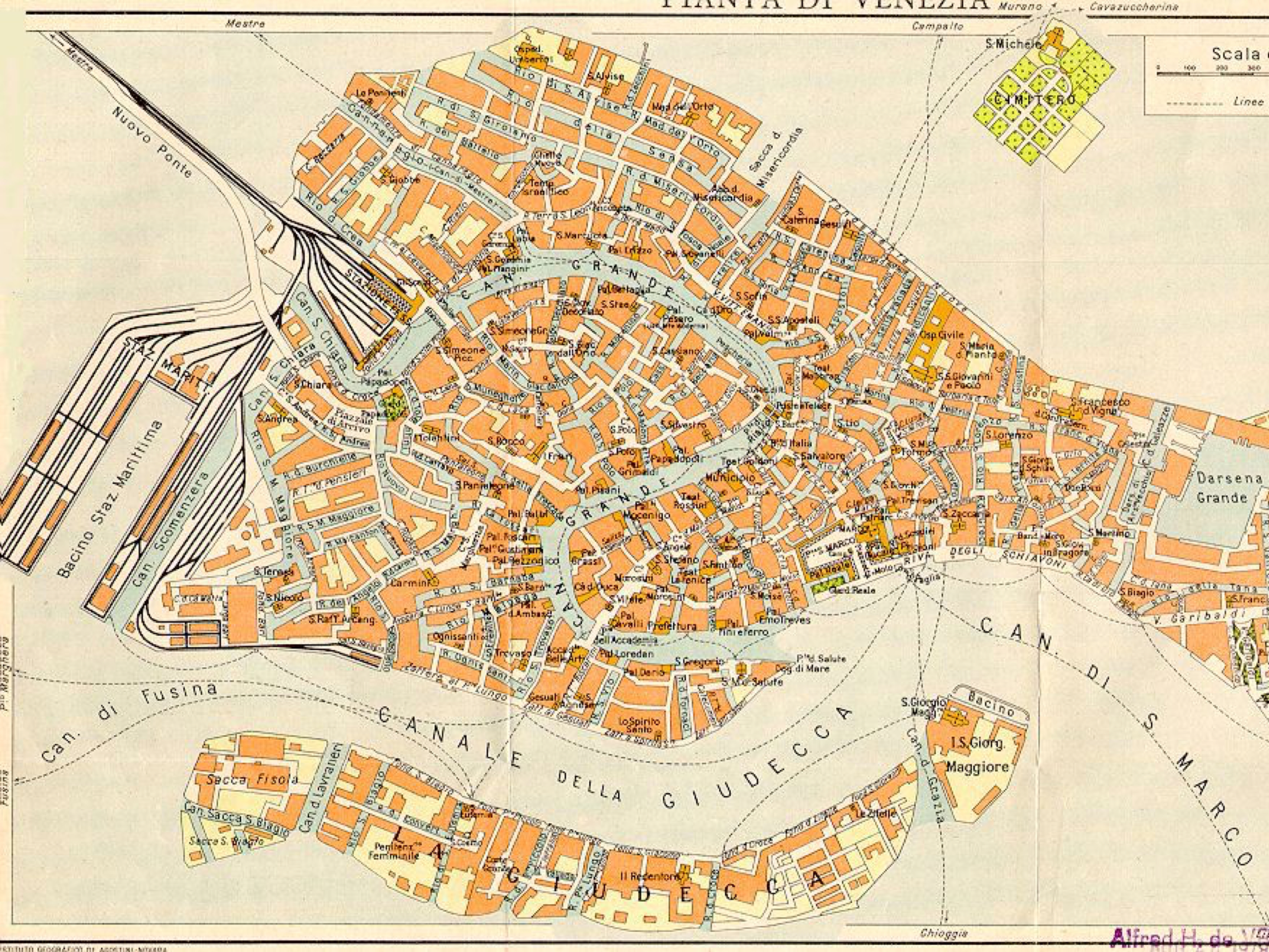 map of Venice